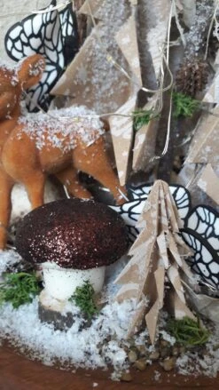 Grosse Cloche De Noël Et Ses Papillons Blanc -Papeterie Boutique product 5fa2f161b60f2 5