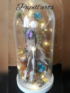 Grande Cloche De Noël Et Ses Papillons