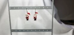 Boucles D'oreilles Père Noël Fimo, Boucles D'oreilles Acier Inoxydable, -Papeterie Boutique product 5fa8f63e4a2dc 2