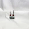 Boucles D'oreilles Enfants Sapin, Boucles D'oreilles De Noël, Bijou Enfant Acier Inoxydable, Sapin Fimo, Miniatures,
