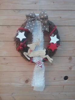 Couronne De Noël En Brindilles Style Nordique