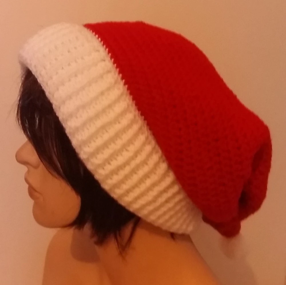 Bonnet De Noël En Laine Pour Adulte 4 Bonnet De Noël En Laine Pour Adulte – Image 4