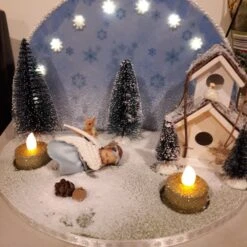 Déco De Noël Fimo Sous Un Ciel étoilé -Papeterie Boutique product 5feb9a5db2eed 3