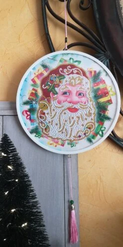 Cadre /suspension à Pampille "père Noël" -Papeterie Boutique product 6187e7625deaa 3