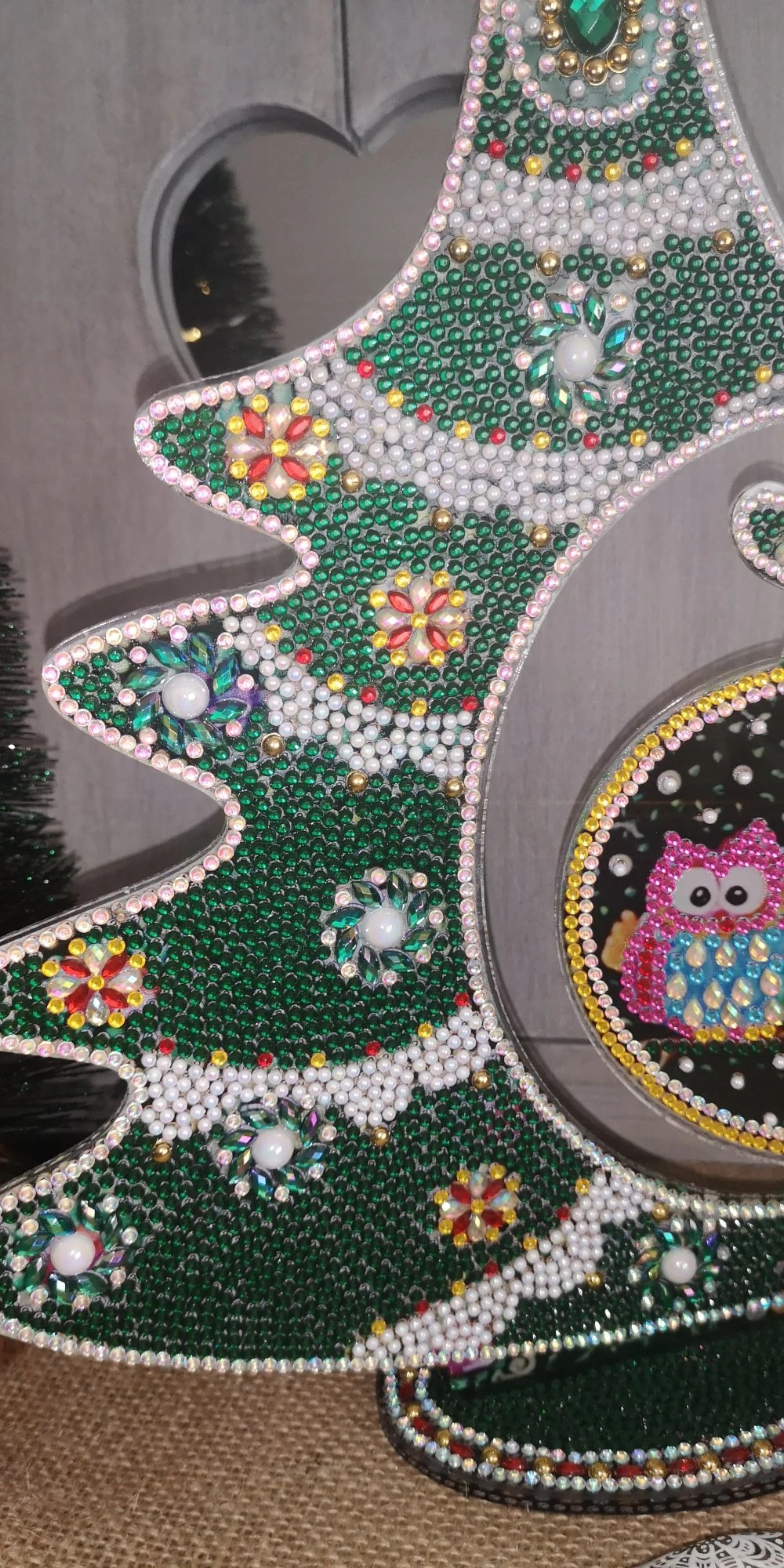 Sapin De Noël Et Sa Boule "chouettes"! 3 Sapin De Noël Et Sa Boule "chouettes"! – Image 3