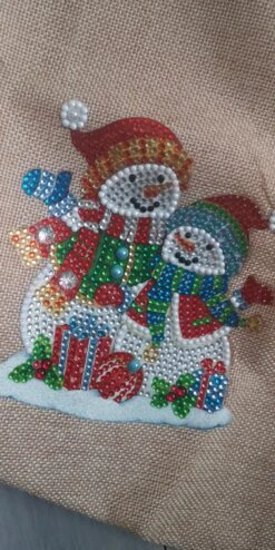 Chaussette De Noël "bonhomme De Neige" -Papeterie Boutique product 618a7f2d70a0c 3