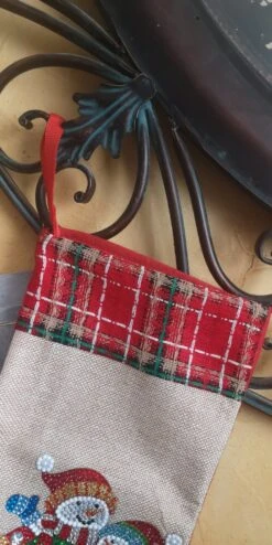 Chaussette De Noël "bonhomme De Neige" -Papeterie Boutique product 618a7f2d70a0c 4