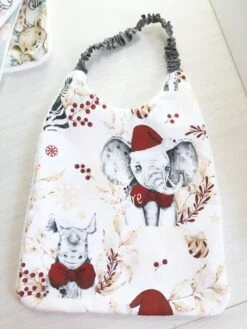 Bavoir Xxl Personnalisé / Maternelle édition Limite Animaux De Noël