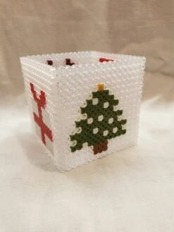 Photophore De Noël En Perles Hama - Pixel Art -Papeterie Boutique product 6191862b7c677 4