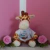 Peluche Girafe "ton Premier Noël !"