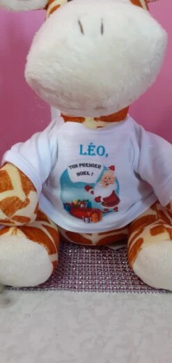 Peluche Girafe "ton Premier Noël !" -Papeterie Boutique product 61c084390ea92 3
