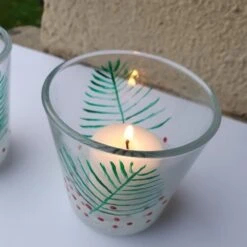 Photophores Déco De Noël Motif Végétal -Papeterie Boutique product 61c21ac5276ae 3