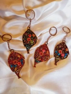 Porte-clés Femme,porte-clefs Original,porte-clès Acier émaillé,porte-clés Thème Poisson,cadeau Noël Maman,femme,fille,cadeau Insolte