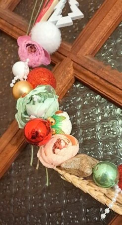 Couronne De Noël Avec Fleurs -Papeterie Boutique product 636513465f3e0 7