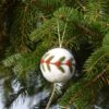 Boule De Noël En Laine Feutrée