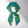 Van Gogh, écharpes étroites, Accessoires Cheveux, Décorations Sac, Chapeau, Foulards Fins, Cadeau Noël, Cadeau Artiste