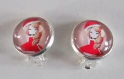 Parure Bijoux Enfants , Bracelet Et Paire De Clips , Motif Noël. -Papeterie Boutique product 637c6edd697a6 4