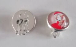 Parure Bijoux Enfants , Bracelet Et Paire De Clips , Motif Noël. -Papeterie Boutique product 637c6edd697a6 5