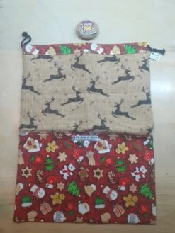 Hotte De Noël Rennes Et Pain D'épices De La Folie De Bébère