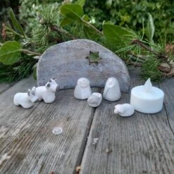 Mini Crèche De Noël En Terre Cuite -Papeterie Boutique product 63975a7e3e623 3